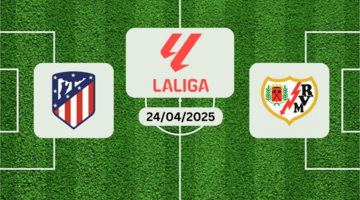 Atlético Madrid vs Rayo Vallecano 3:0 (24/04/2025)